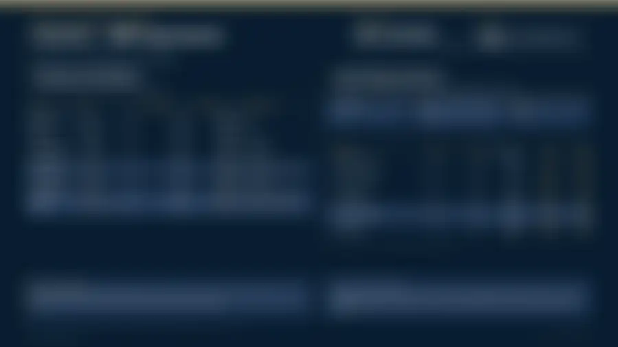 Preview of page one of the investment report, intentionally blurred until requested