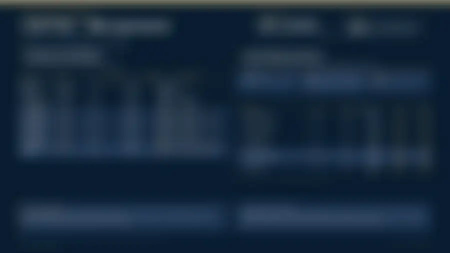 Preview of page one of the investment report, intentionally blurred until requested