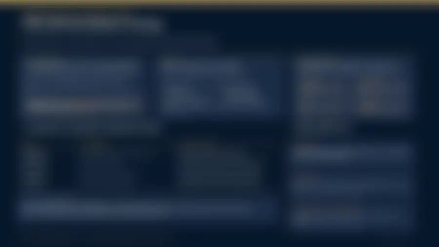 Preview of page two of the investment report, intentionally blurred until requested